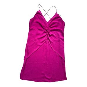 Cushnie Fuchsia Midi Dress